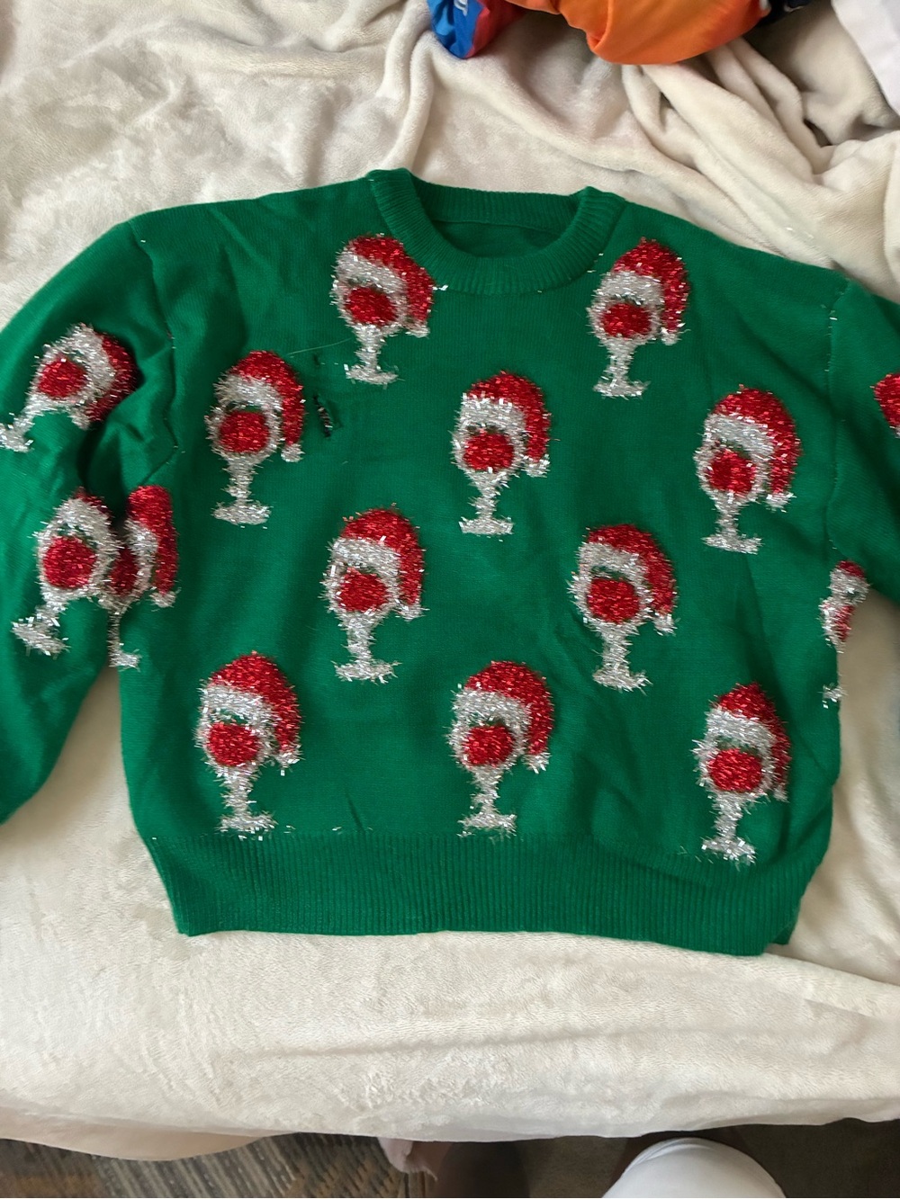 Christmas Sweater for Women Checkered size Medium